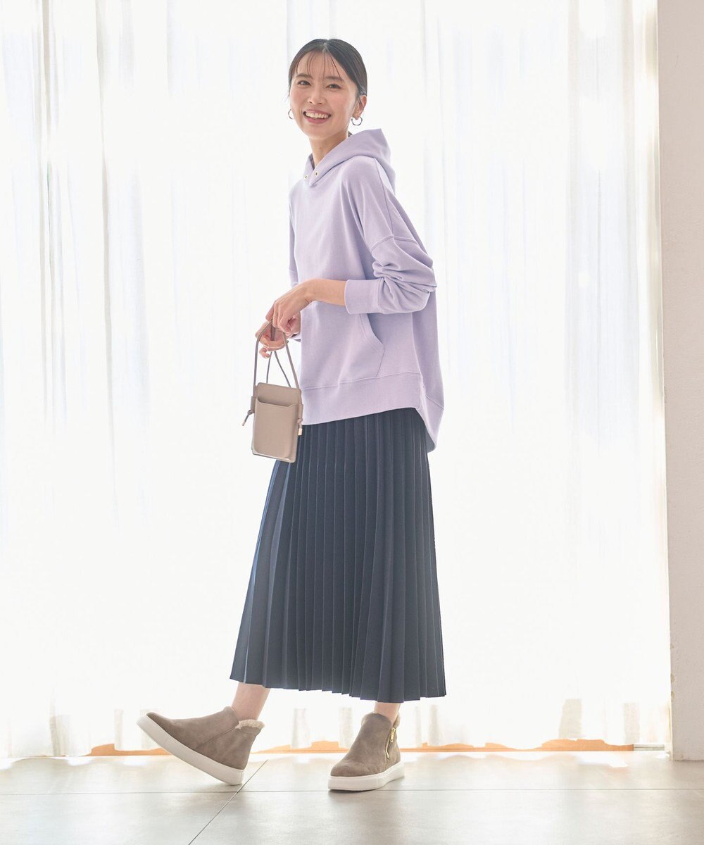 ANY 【14色展開/洗える】ウーリッシュ プリーツスカート 