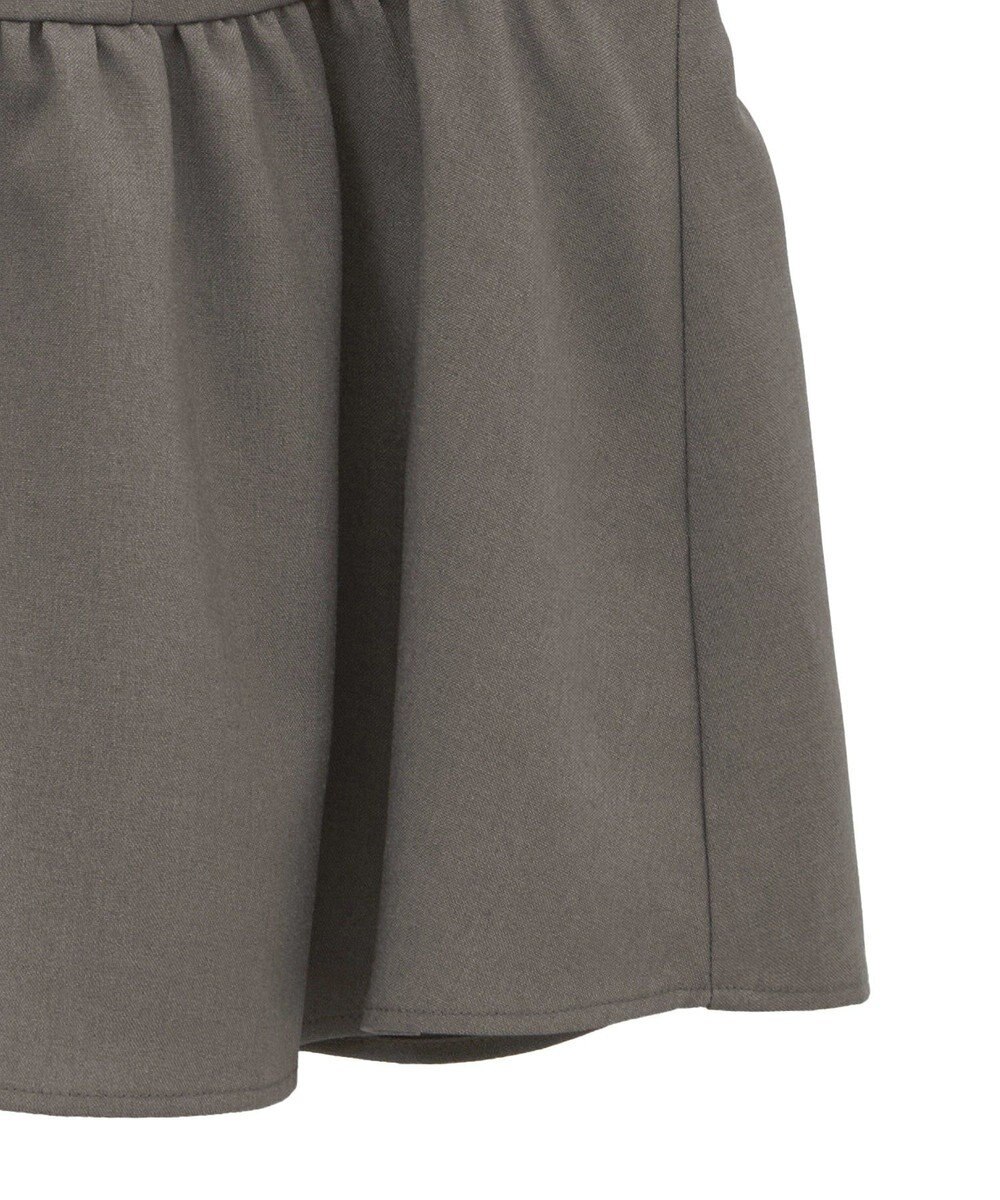 Green Parks 麻調ペプラムｚｉｐベスト 