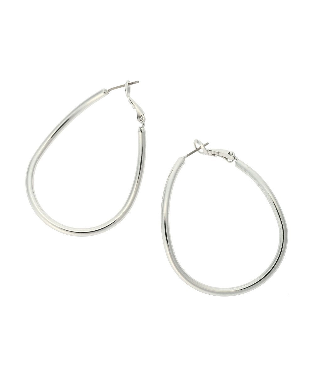 AMERICAN HOLIC 変形メタルフープピアス 