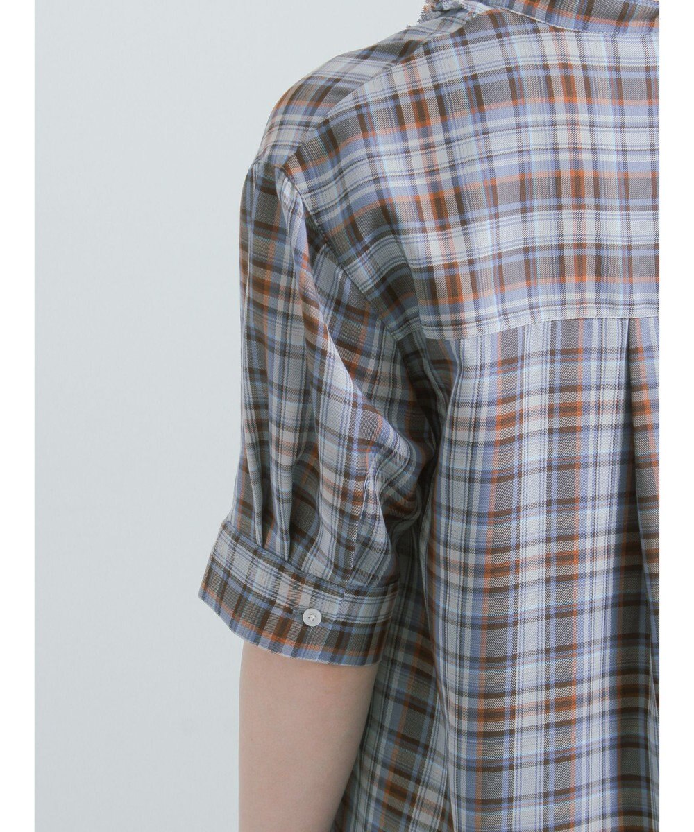Te chichi チェックフリルブラウス《2026 SUMMER LOOK item》 
