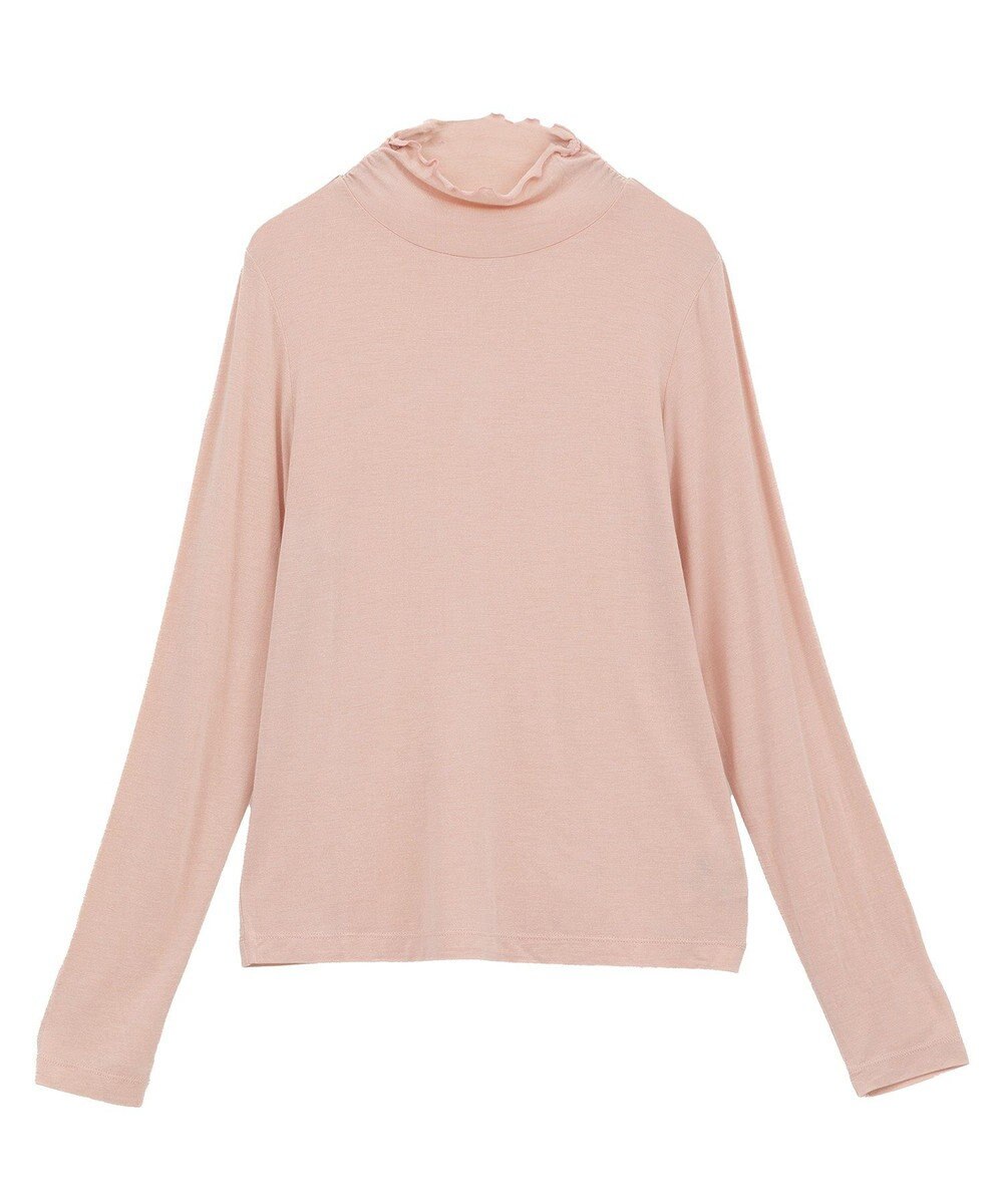 earth music&ecology 【吸湿発熱】あったかフェミニンインナー(シアーハイネック) 