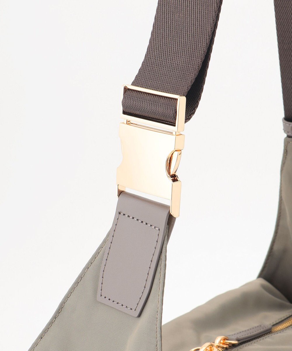 LA BAGAGERIE メタルバックル　ボックスショルダー　Sサイズ 