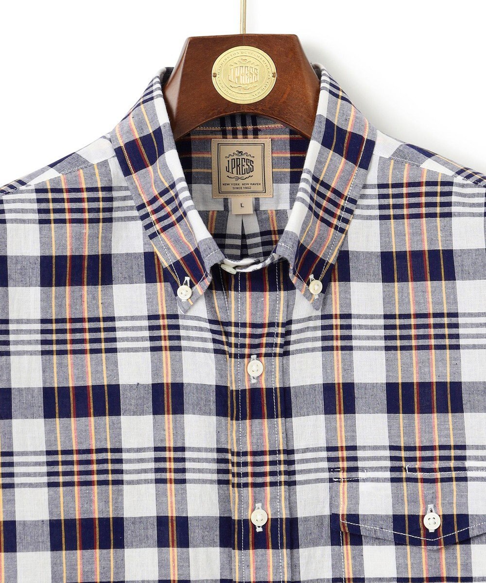 J.PRESS MEN 【KING SIZE】インディアンマドラスチェック シャツ / B.D. 