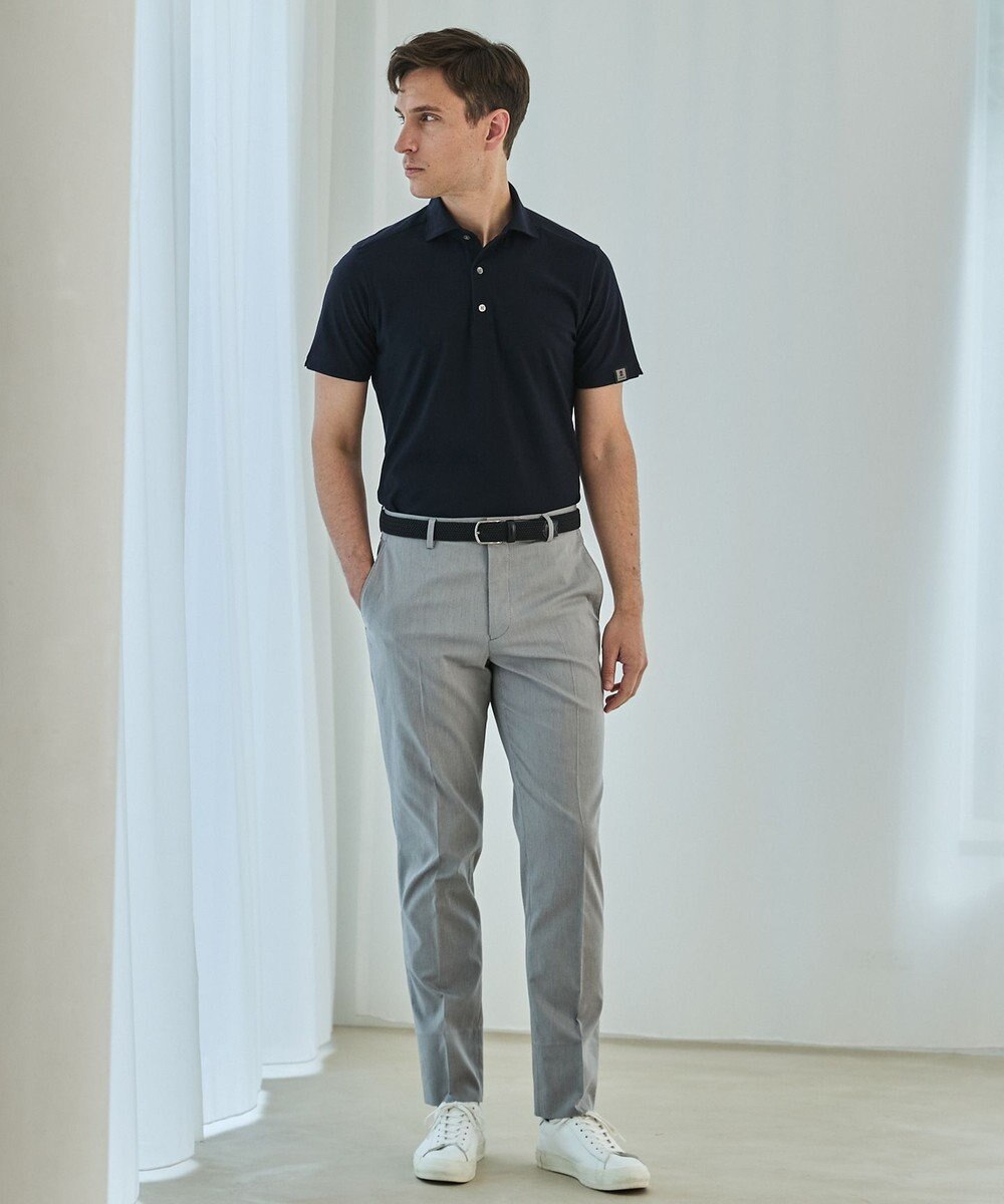 GOTAIRIKU 3年連続売上NO1/キングサイズ登場【仕事で着られる】キレイめ 鹿の子 BIZ ポロシャツ 