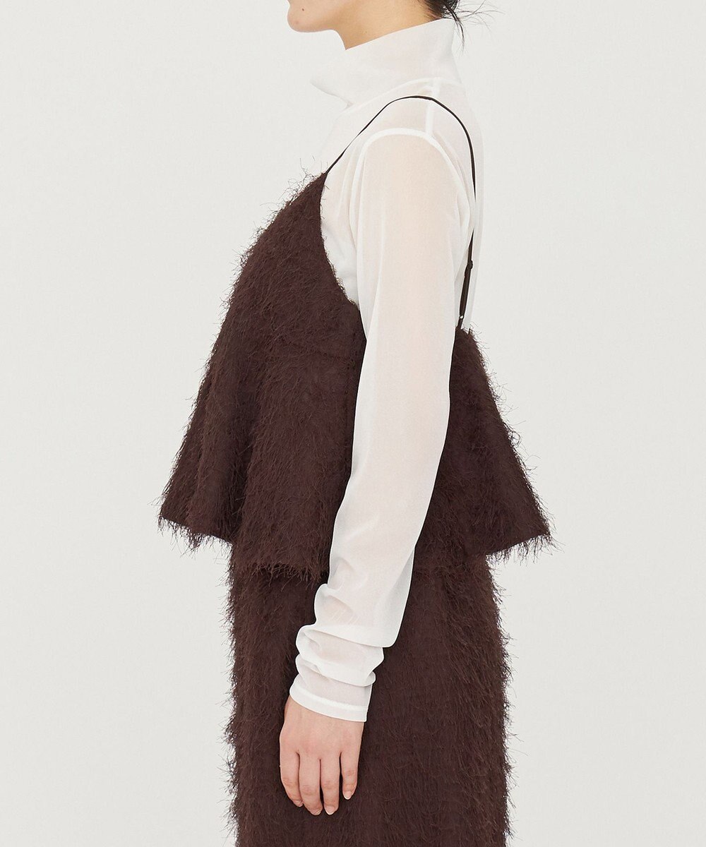 uncrave 【手洗い可】フリンジ ジャガード ビスチェ（uncrave STANDARD） 