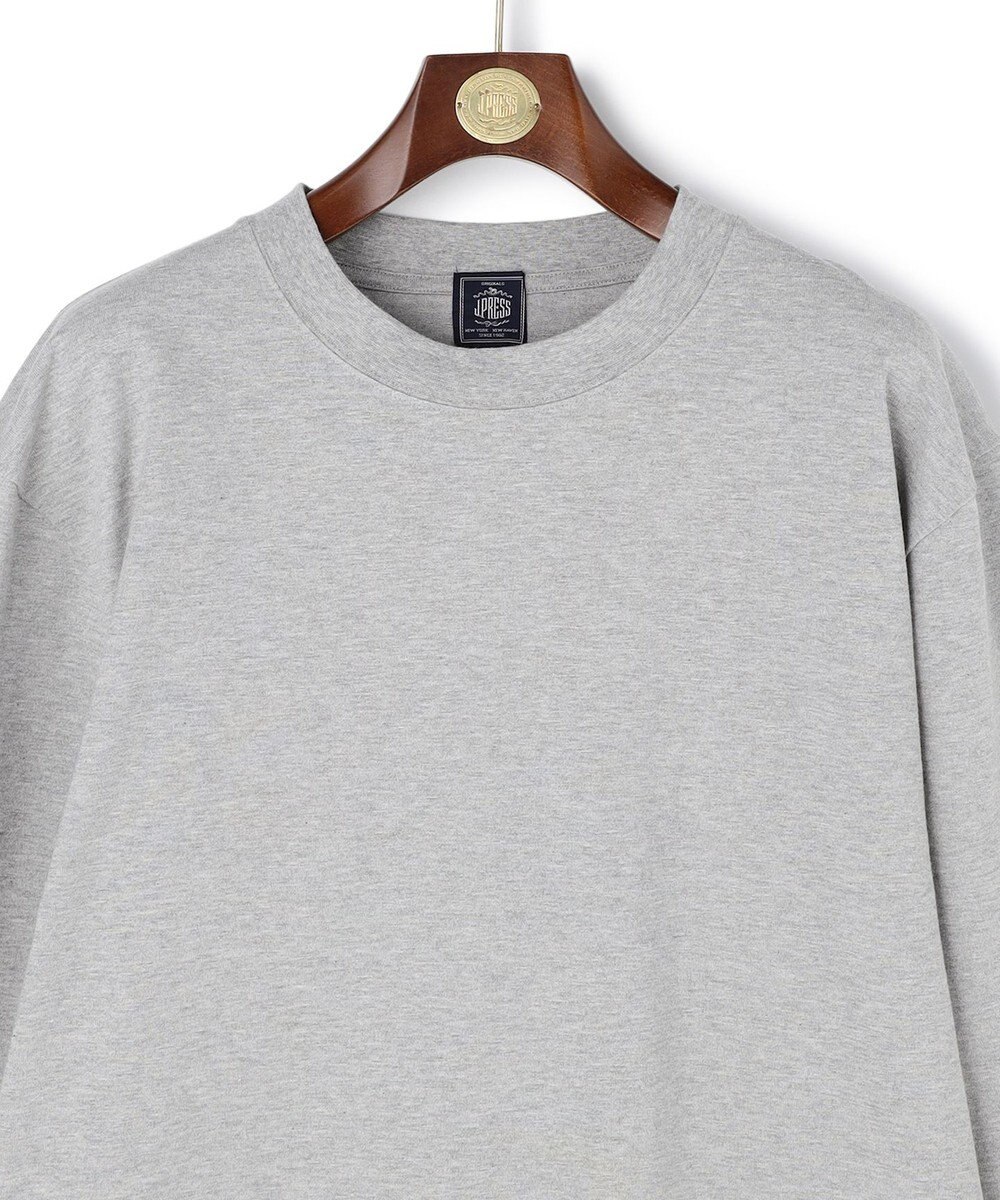 J.PRESS MEN 【J.PRESS ORIGINALS】【UNISEX】Cotton Jersey Small Logo Long Sleeve T-shirt 