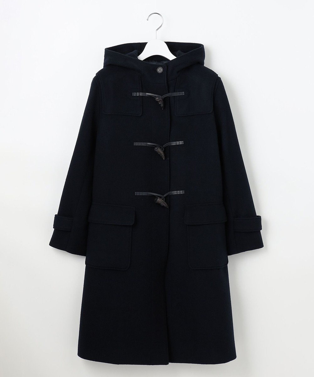 J.PRESS LADIES Jackal 140sソフトメルトン ダッフルコート 