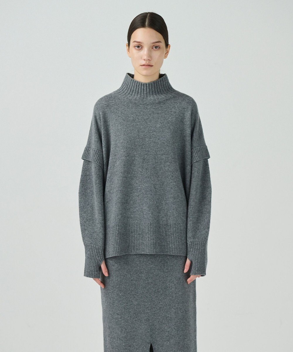 GRACE CONTINENTAL クーマラムニットトップ 