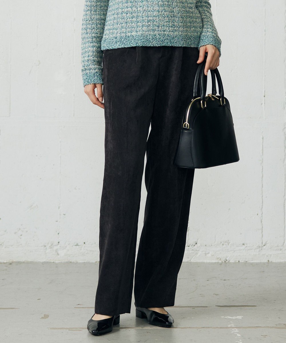 自由区 S 【カタログ掲載】ソフトコーデュロイワイド パンツⅡ 