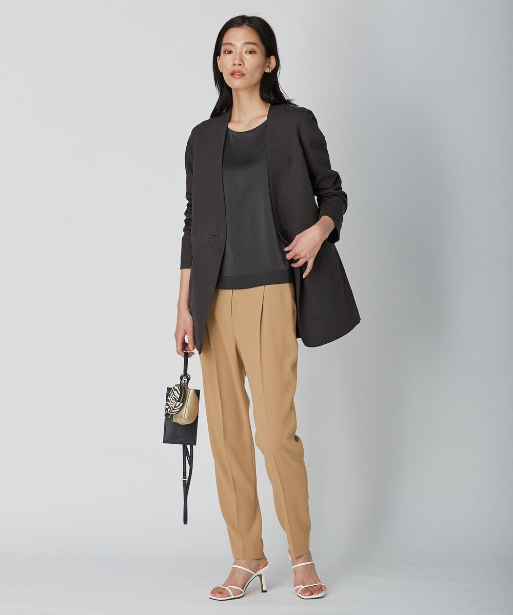 ICB 【WEB限定カラーあり・洗える】Calm プルオーバーブラウス 