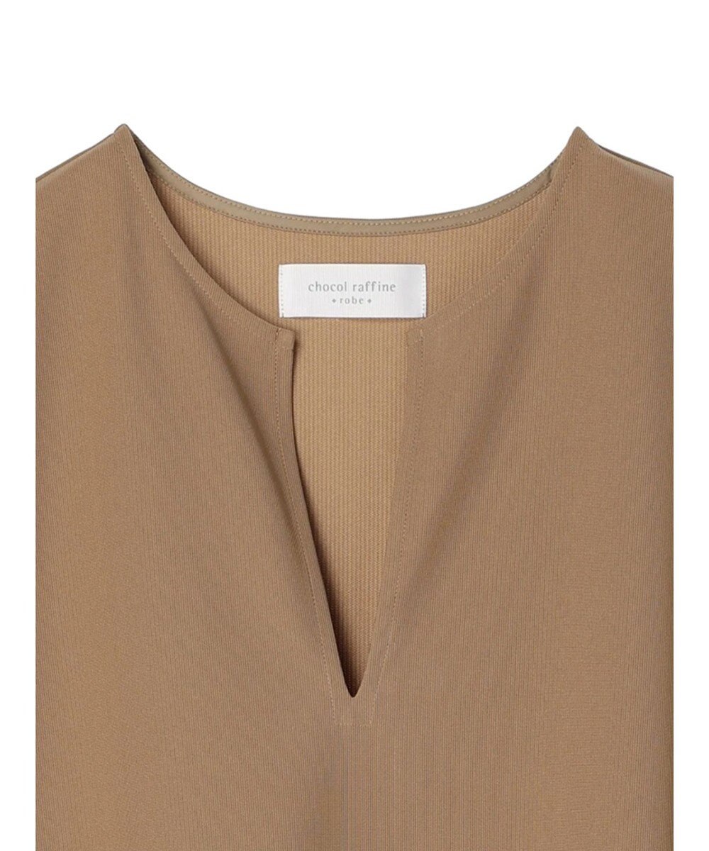 Green Parks キーネックカットベスト 