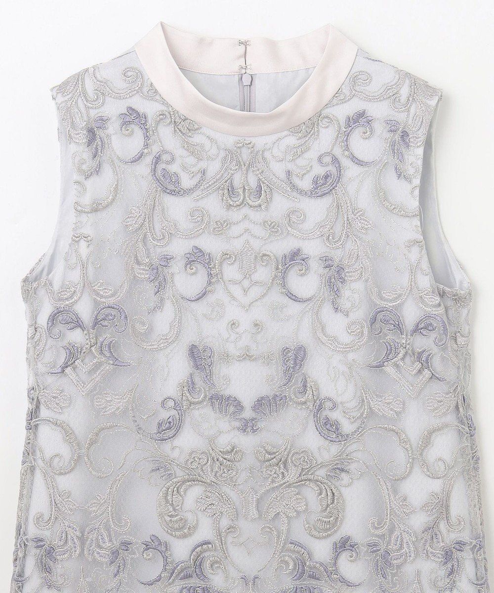 GRACE CONTINENTAL ラメオーナメントミニドレス 