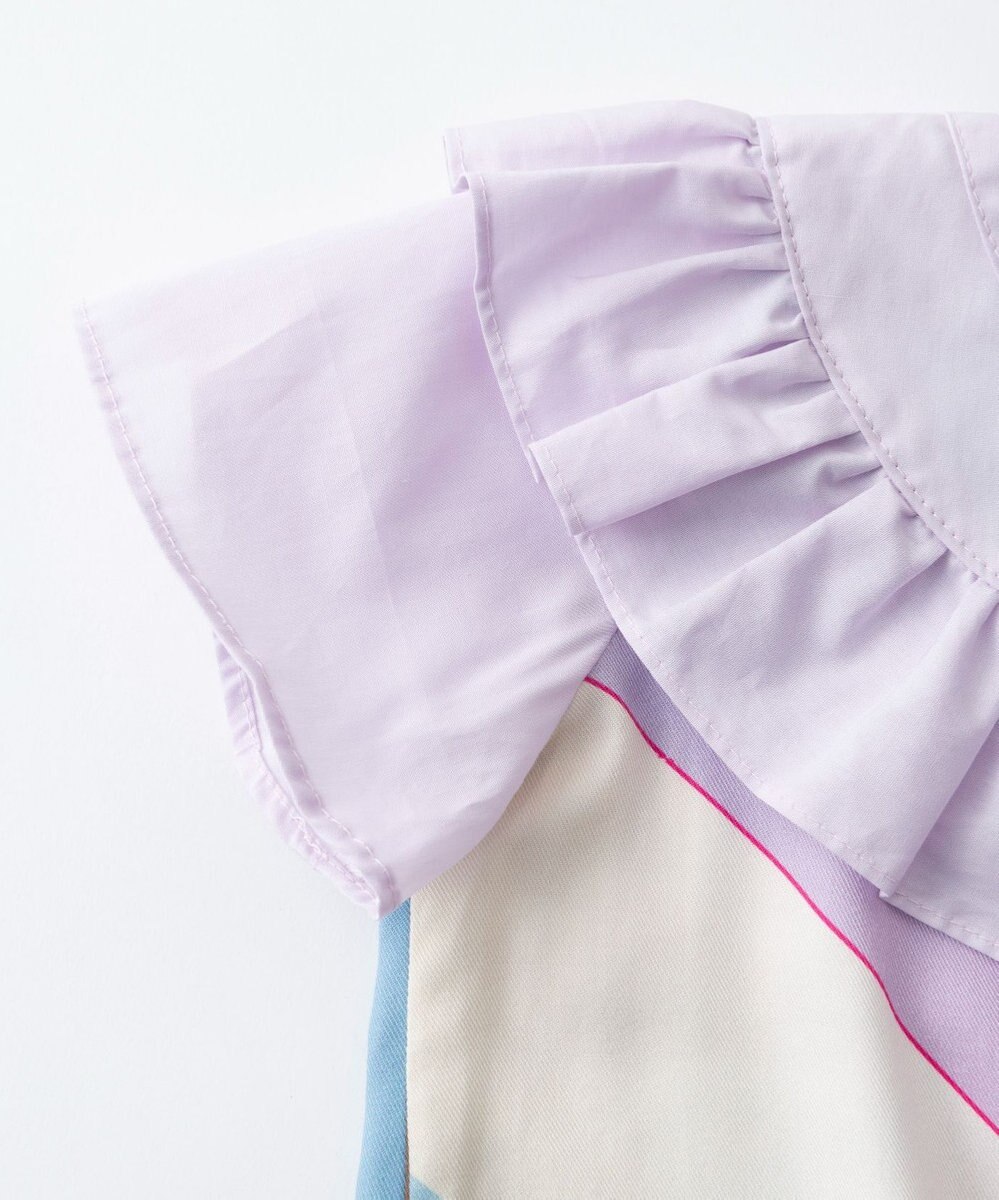 TRICOTE オーロラ柄サークルカラートップス 