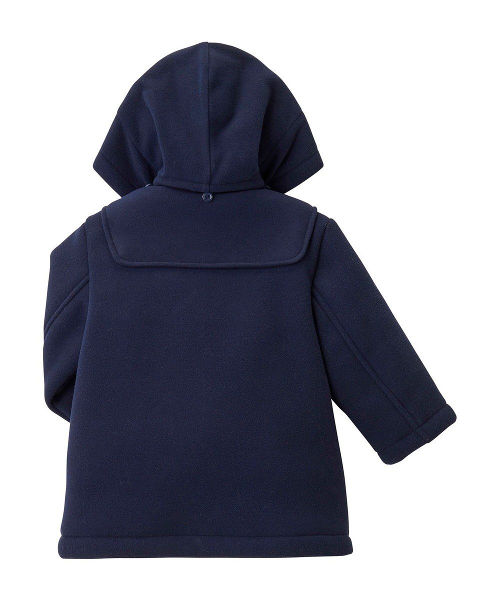 MIKI HOUSE HOT BISCUITS 【80-120cm】 フリースボンディング ダッフルコート 