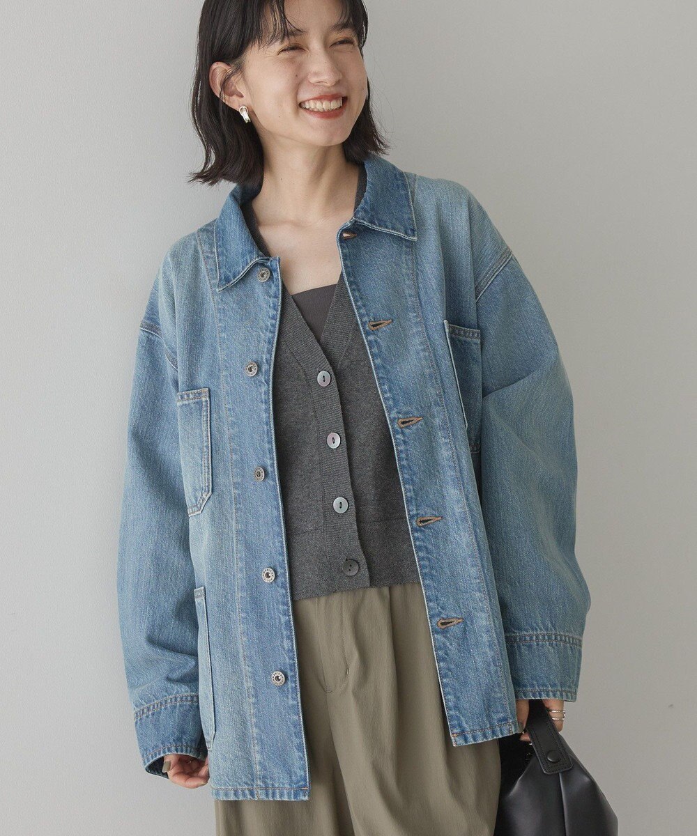 AMERICAN HOLIC デニムカバーオールジャケット 