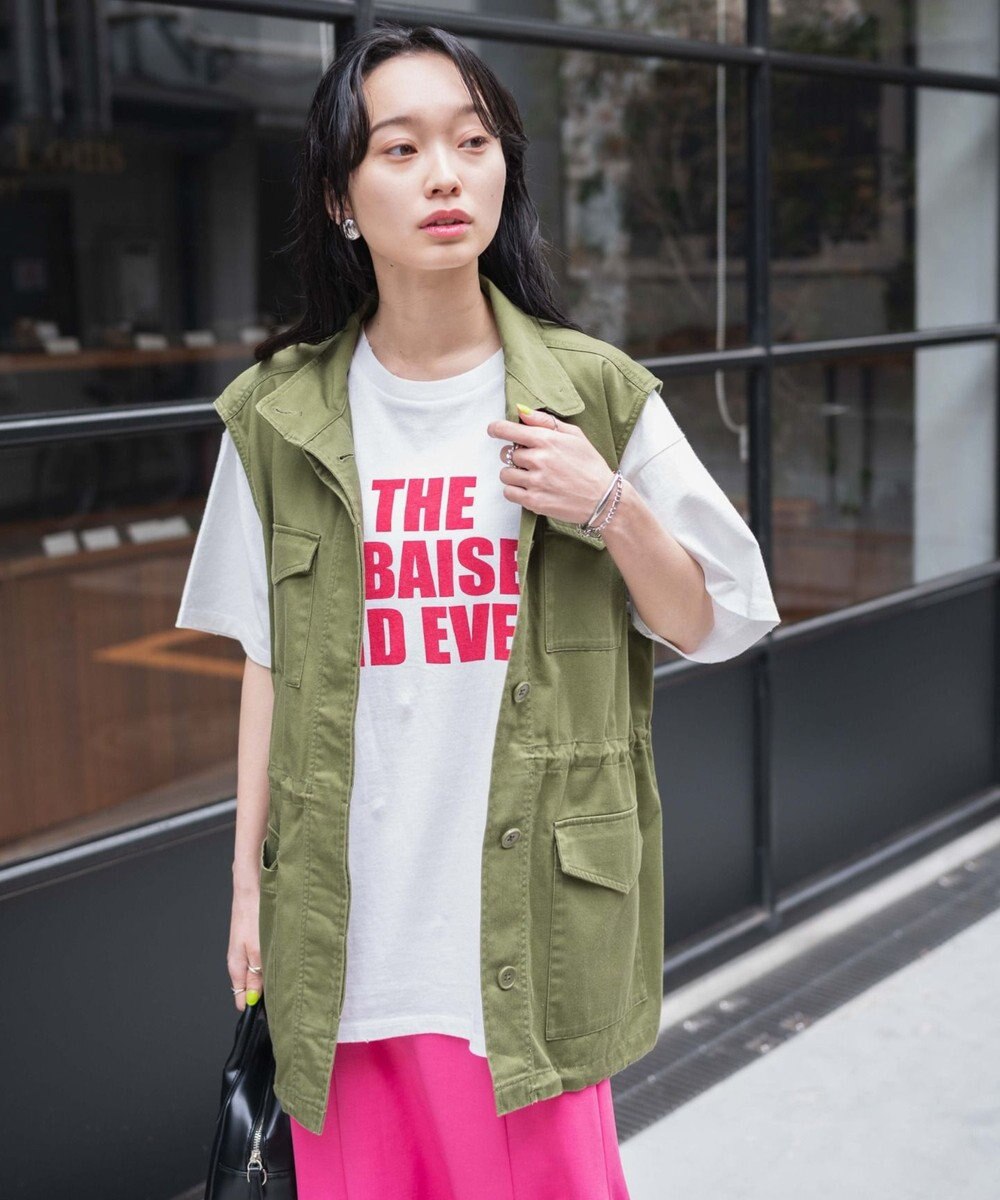 WEGO ピグメントBIGTシャツ 