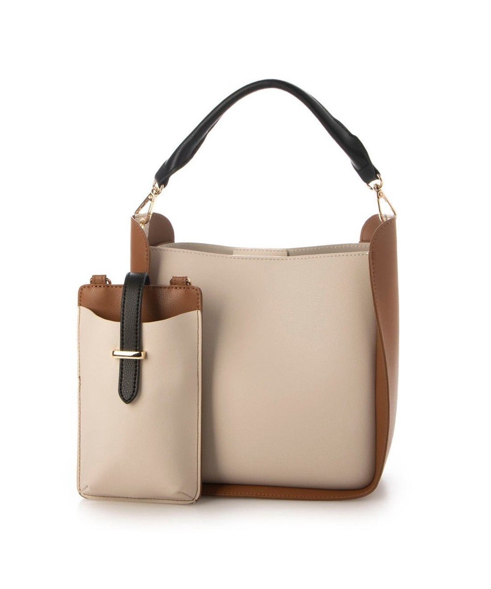 UNBILLION カシュカシュ cachecache / スマホショルダー付きラウンドショルダーバッグ 