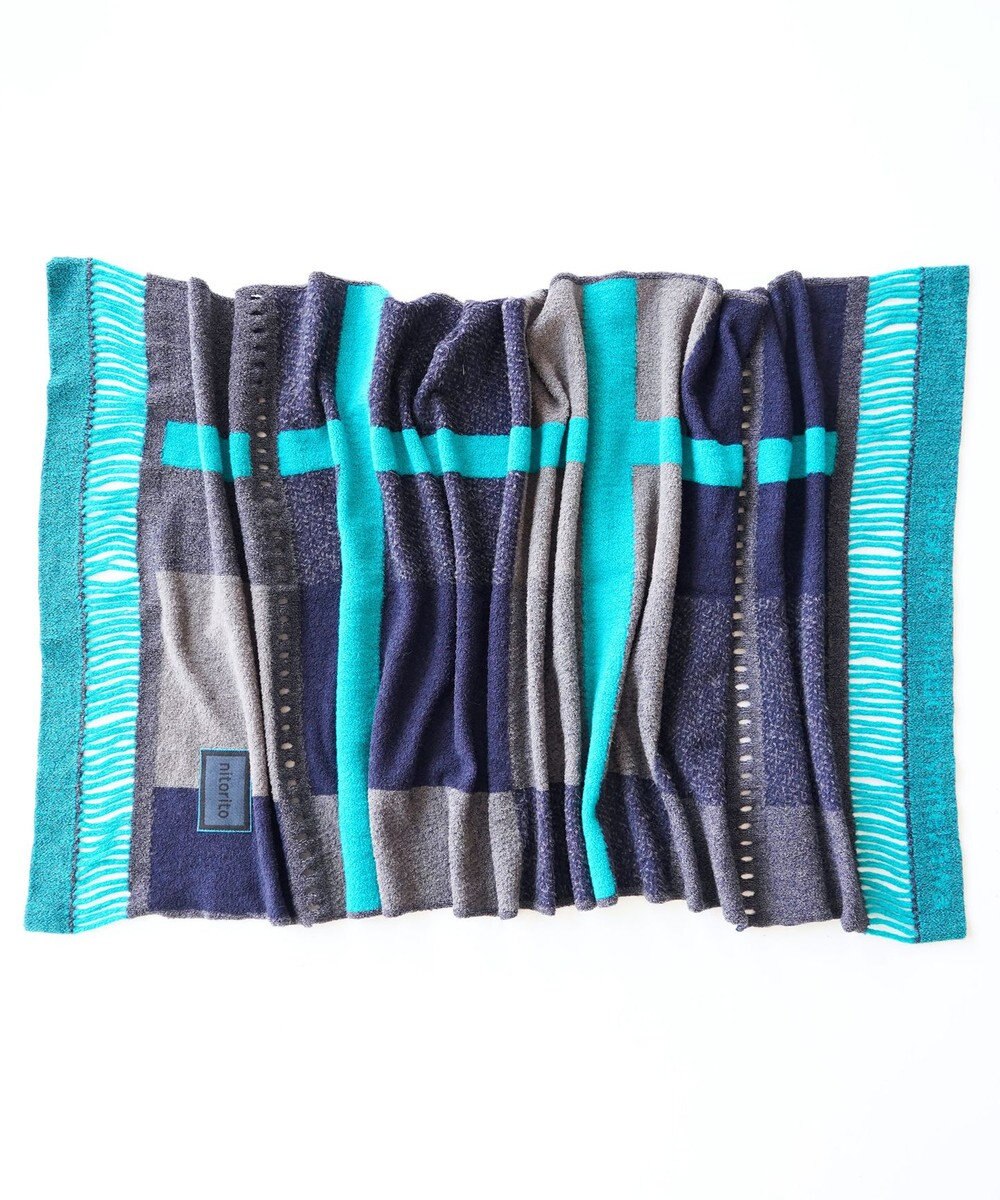 nitorito 【3WAY/秋冬向け/UNISEX】wadachi チェック柄 ストール 