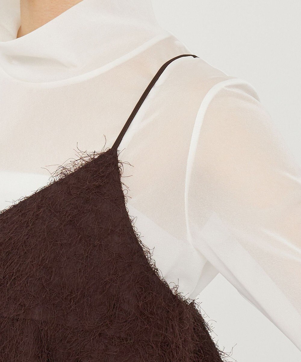 uncrave 【手洗い可】フリンジ ジャガード ビスチェ（uncrave STANDARD） 