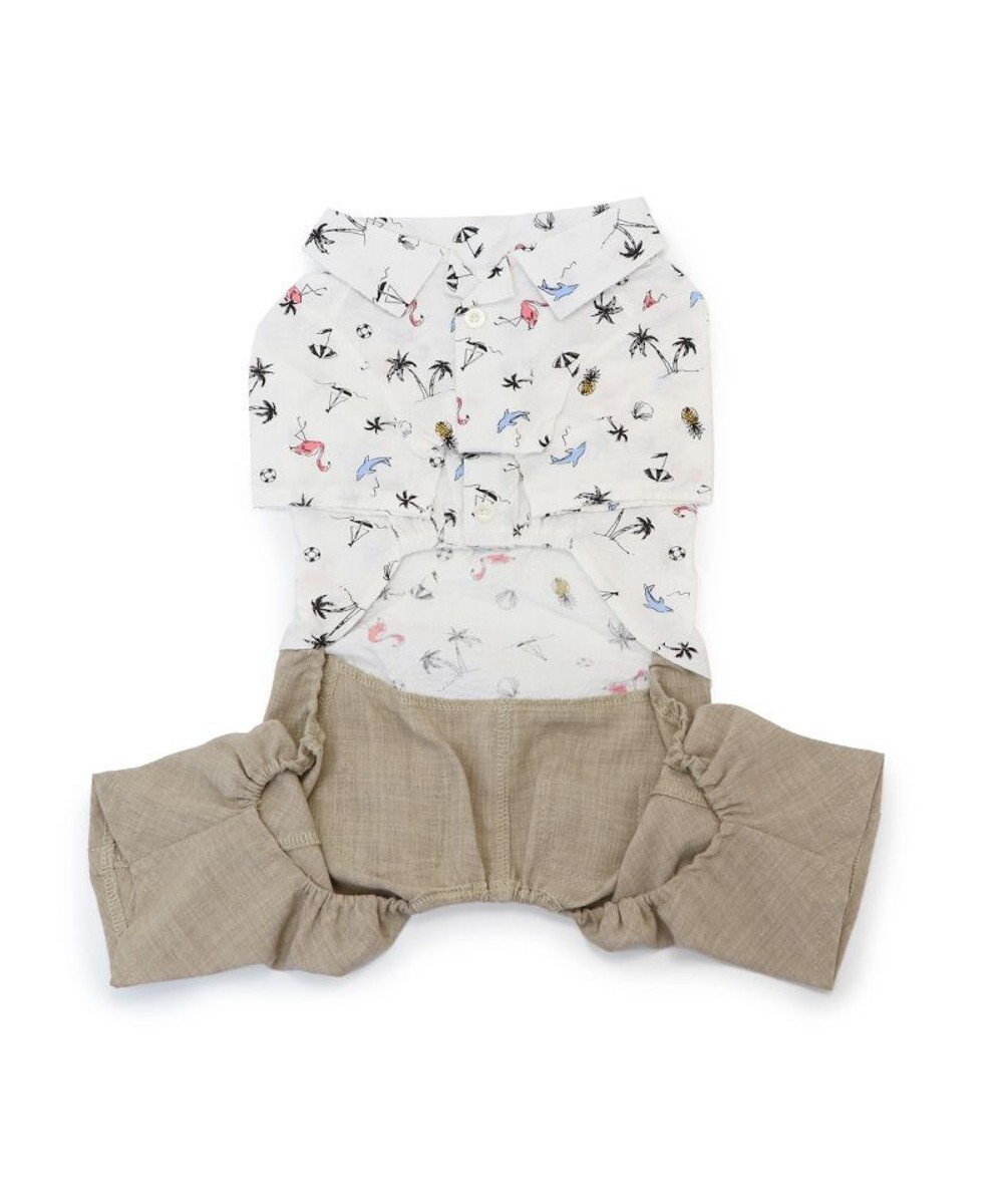 PET PARADISE J.PRESS リップル パンツつなぎ 小型犬 