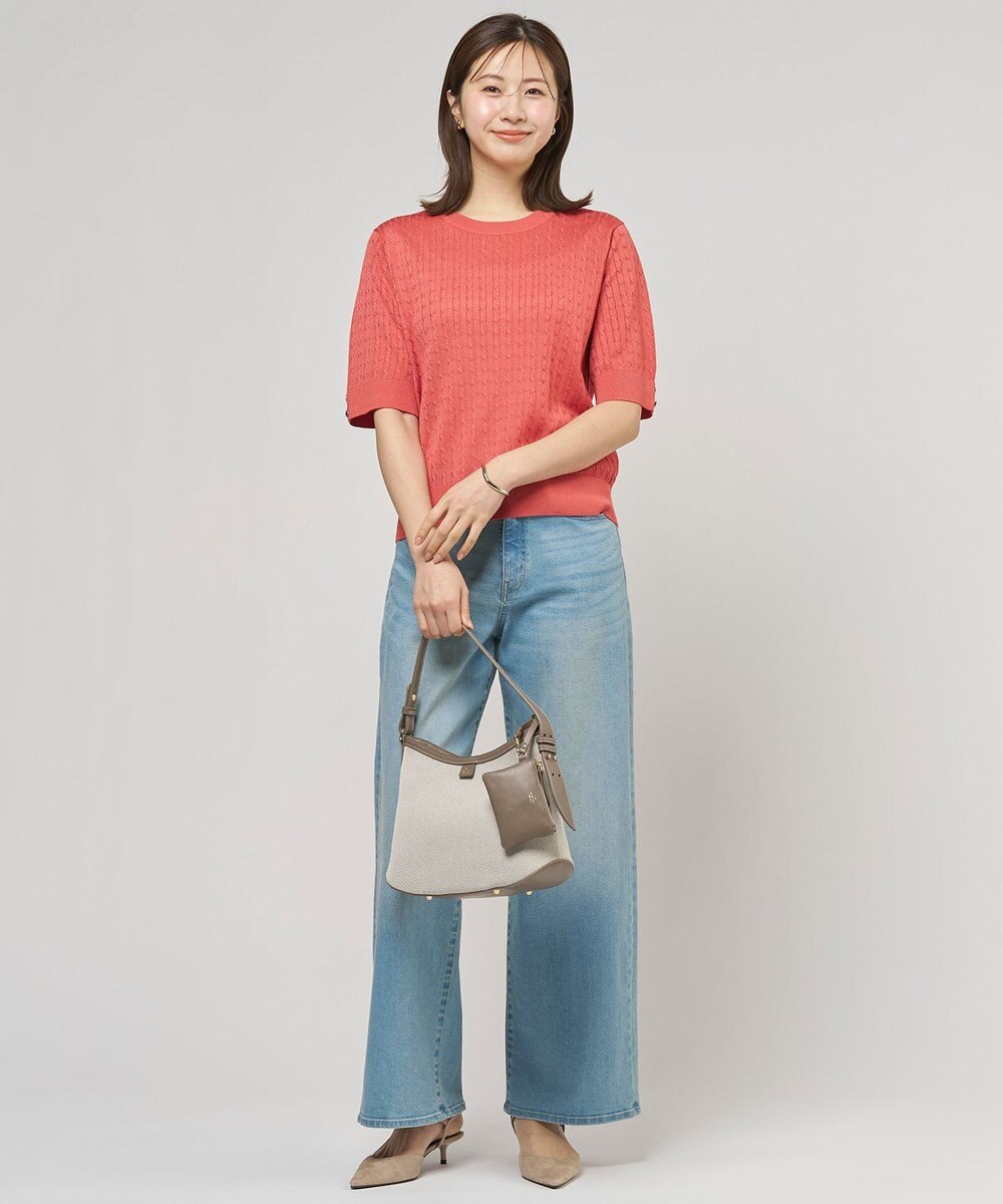 J.PRESS LADIES L  Vis/Peスパーク クルーネック プルオーバー 