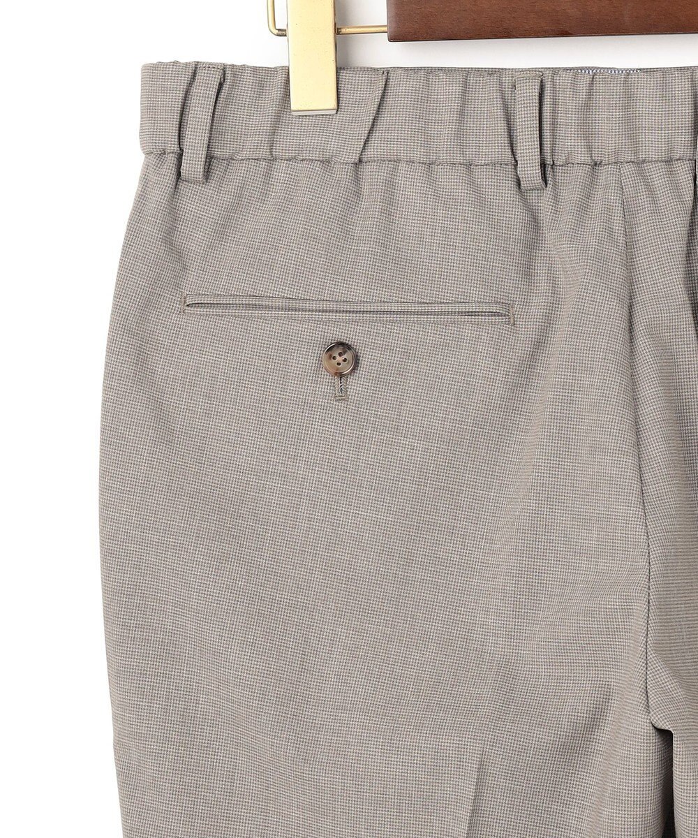 J.PRESS MEN 【セットアップ対応 / ストレッチ性 / 接触冷感 / 洗える】ニューコンセプトウール サマースラックス 