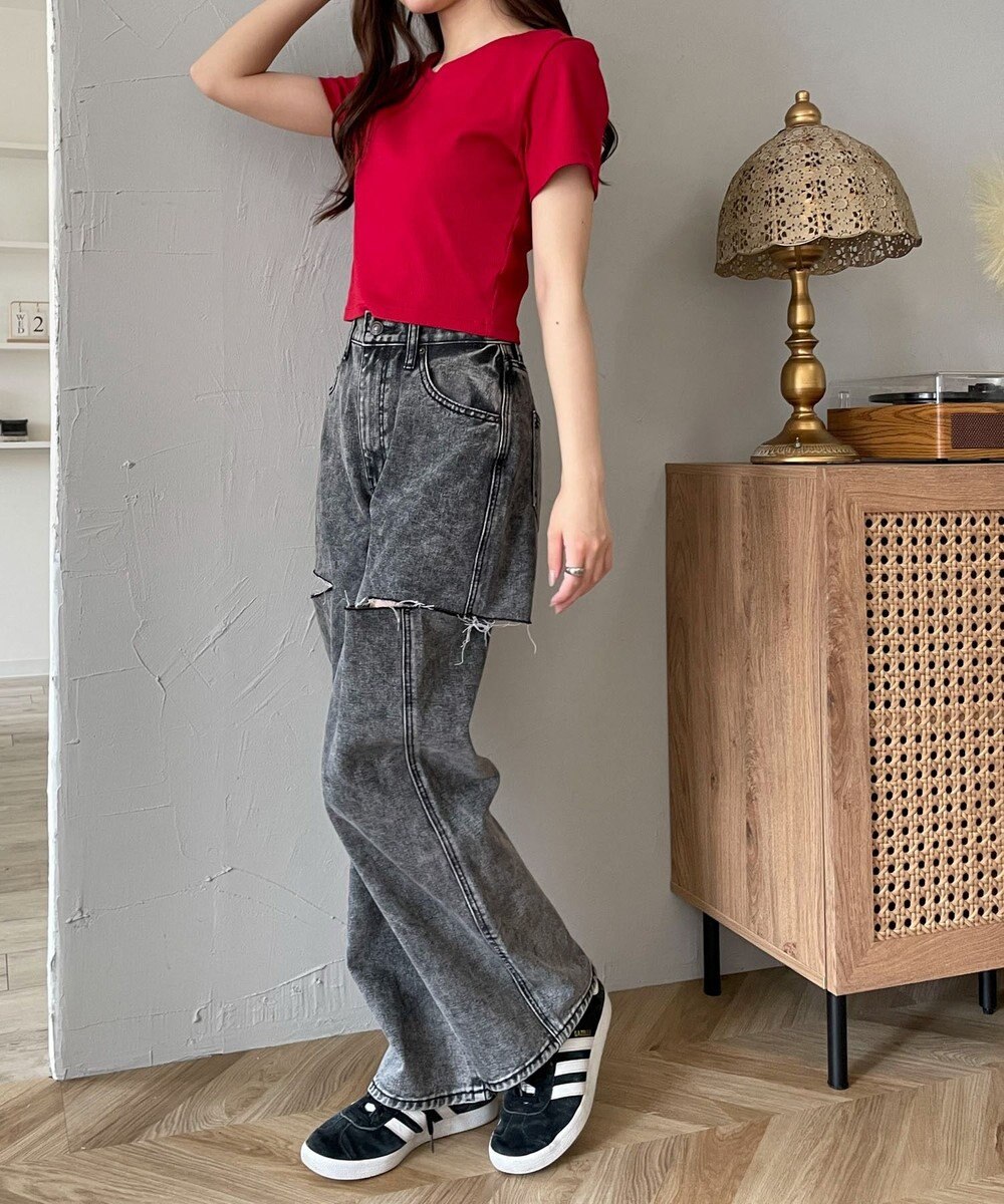 WEGO 【SMサイズ展開】コンパクトリブT 