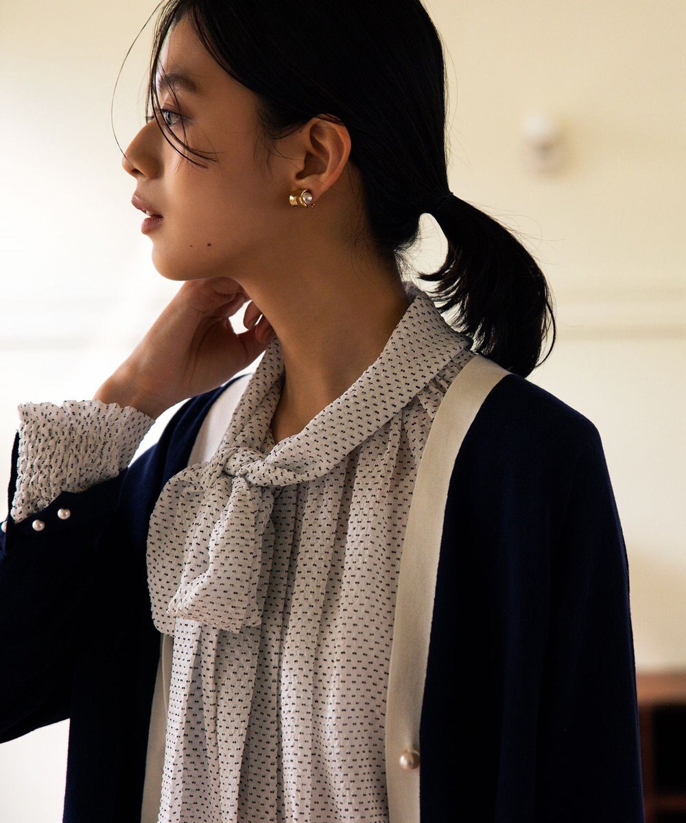 組曲 S 【アンサンブル対応可】CHAIニット バイカラーカーディガン 