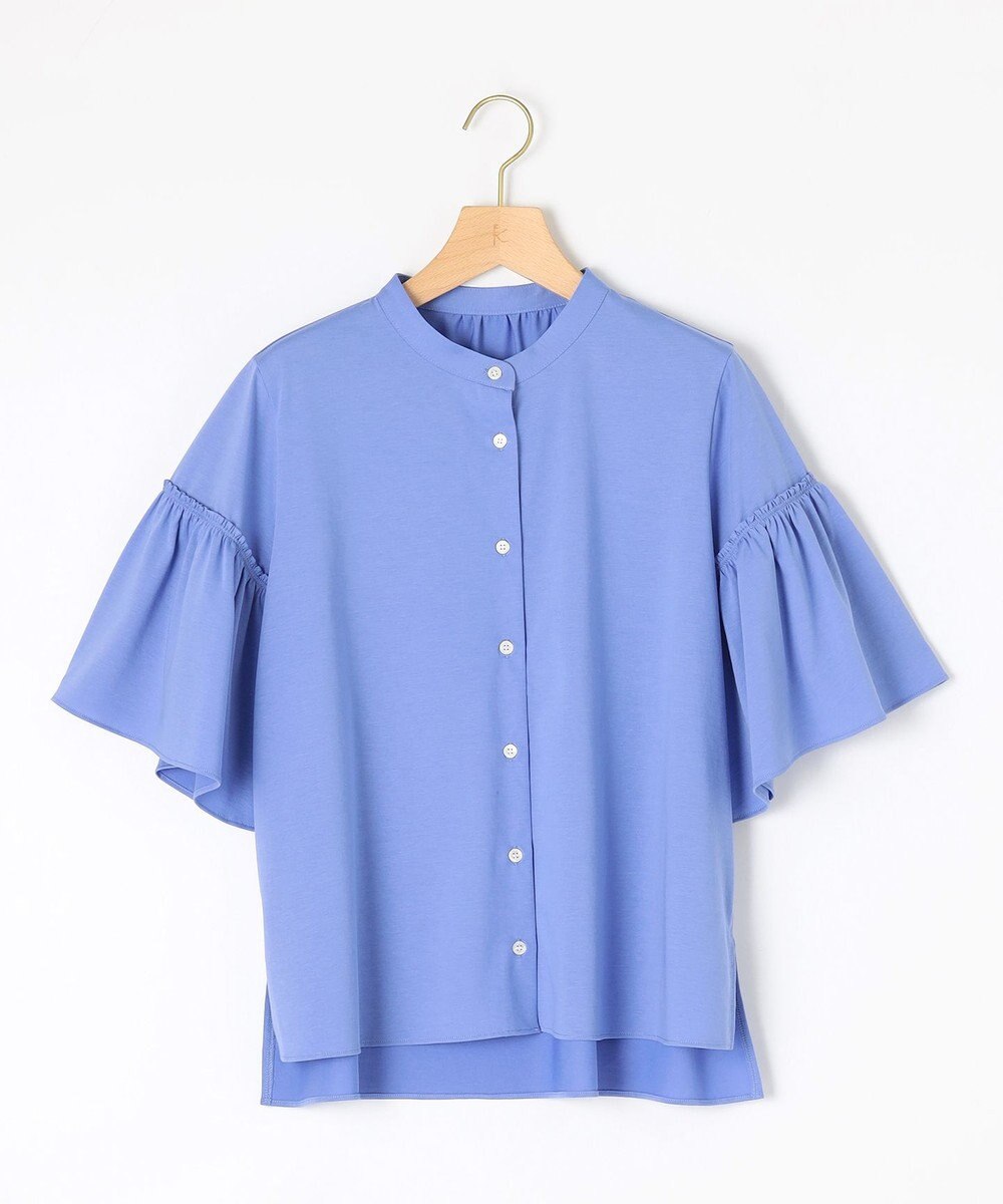 組曲 ギャザースリーブクリア カットソー 