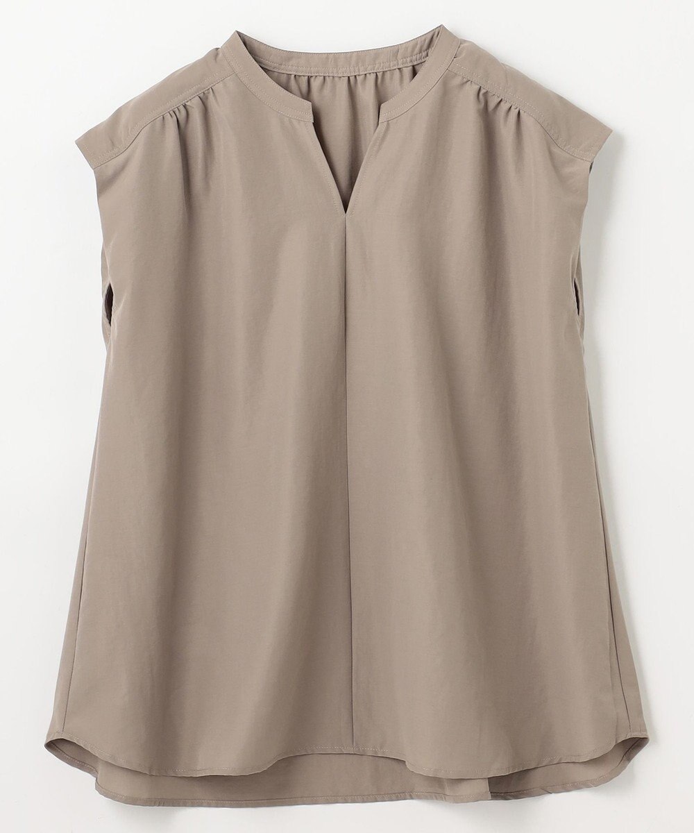 ANY ギャザーショートスリーブブラウス 