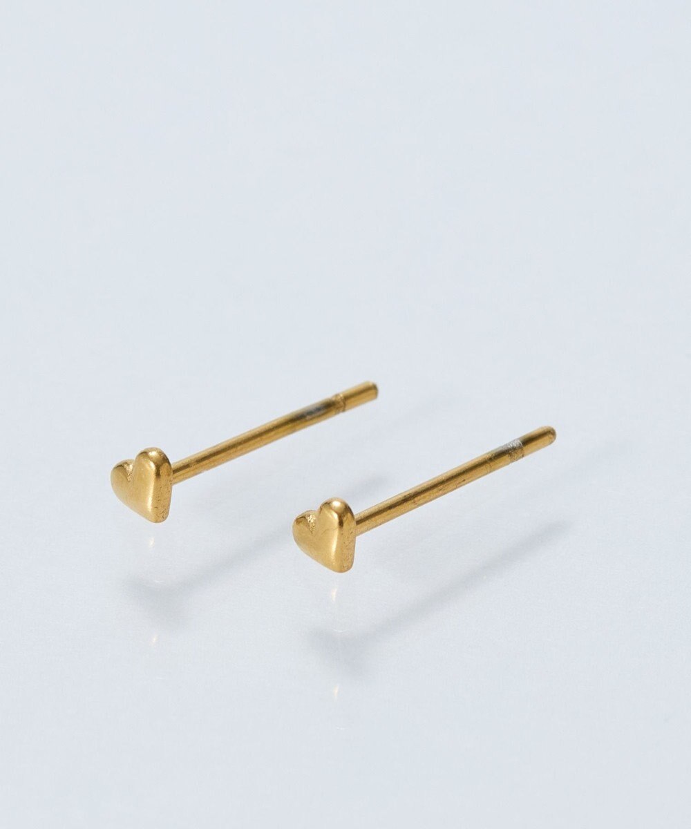 Phoebe 【金属アレルギー対応】タイニーハートピアス　ゴールド/サージカルステンレス 