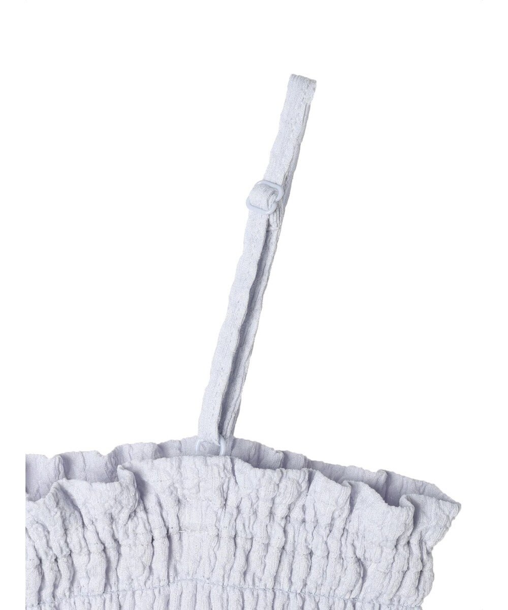 earth music&ecology ＳＥＴ２点シアークロップドシャツ×シャーリングタンク 