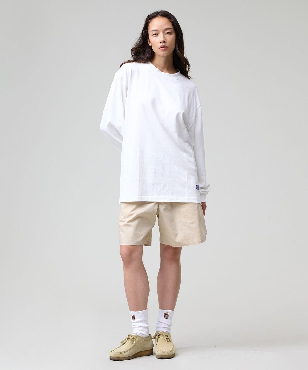 J.PRESS MEN 【J.PRESS ORIGINALS】【UNISEX】Stretch Weather Cloth Easy Shorts 