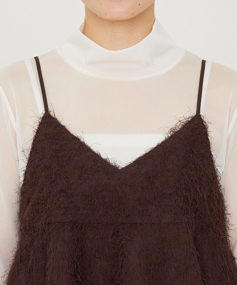 uncrave 【手洗い可】フリンジ ジャガード ビスチェ（uncrave STANDARD） 