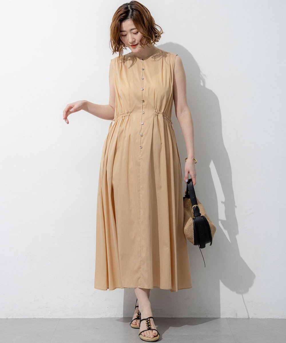 23区 【先行予約】シルキーライトクロス フレアワンピース 