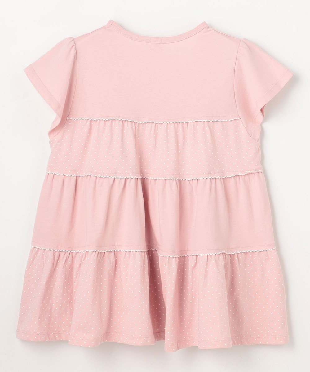 組曲 KIDS 【150-160㎝】 ドットティアードチュニック 