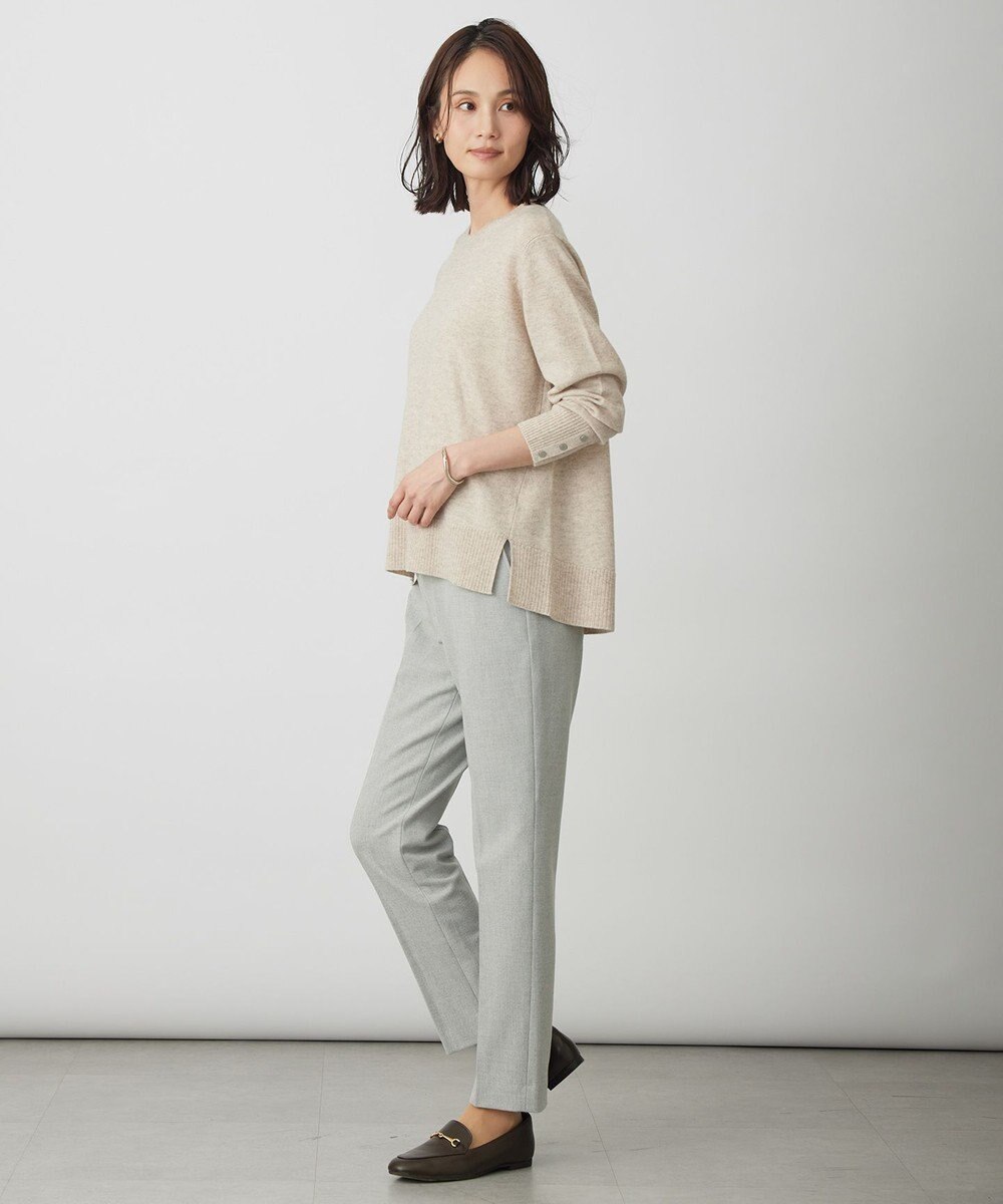J.PRESS LADIES CASHMERE BLEND クルーネック ニット 