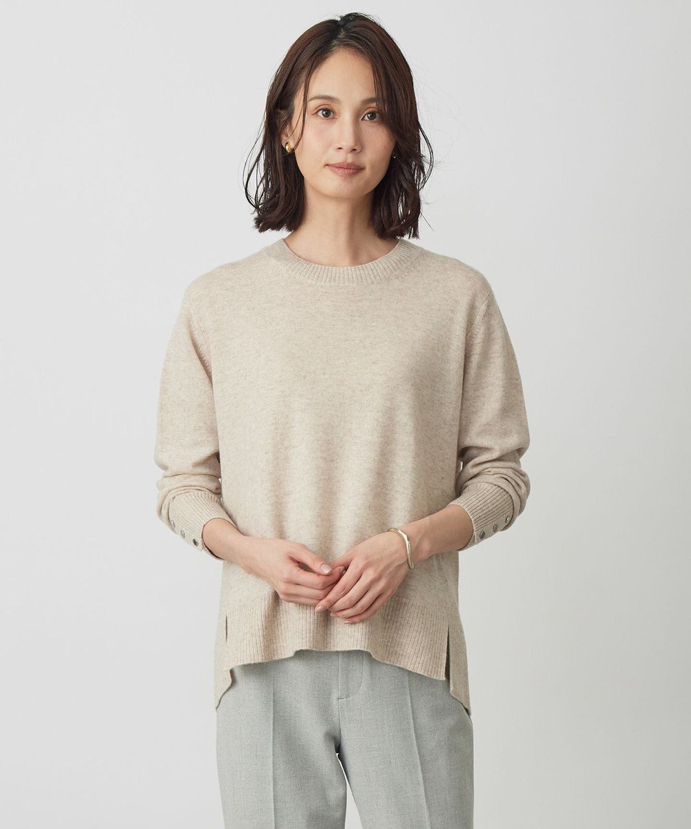 J.PRESS LADIES CASHMERE BLEND クルーネック ニット 