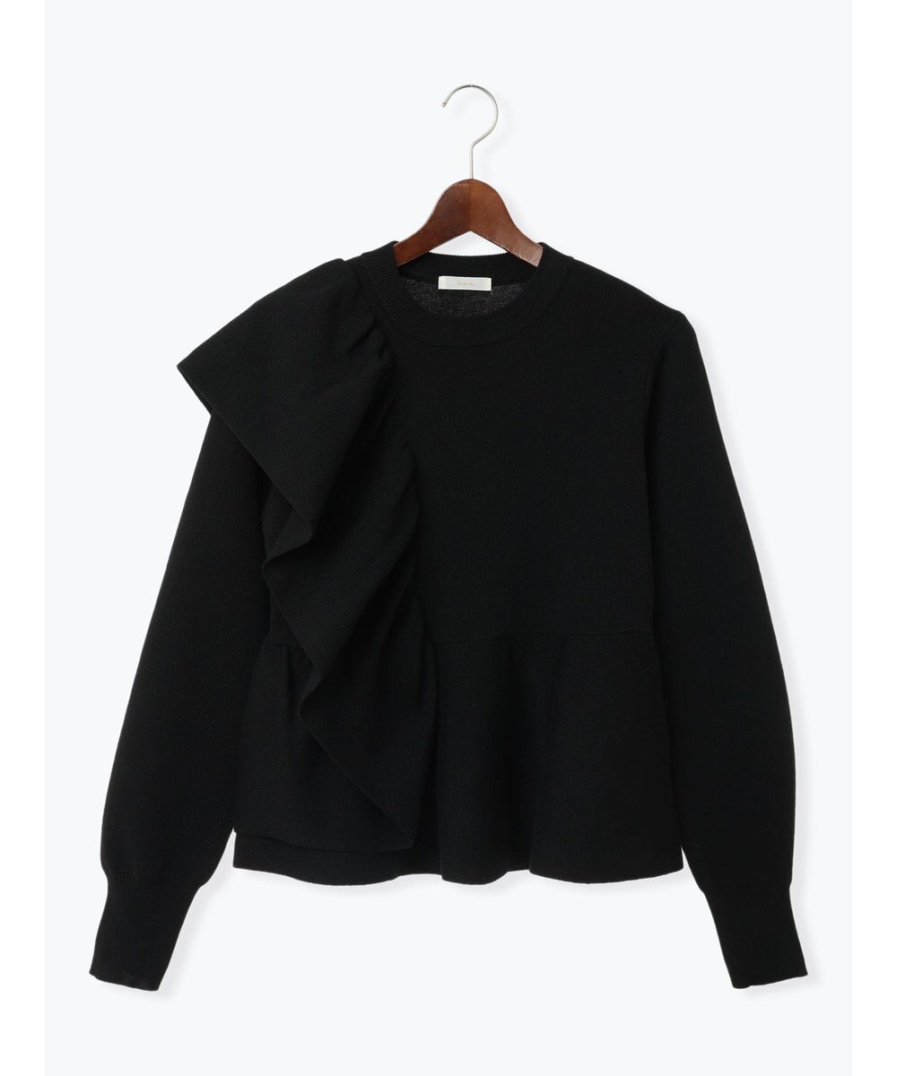 Te chichi アシンメトリーフリルニット《2025winter catalog item》 