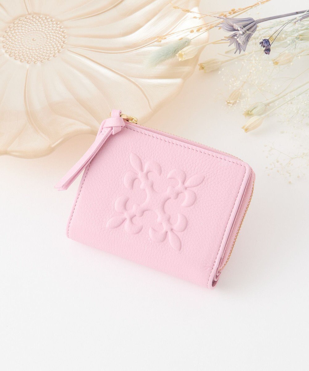 russet 【2025AW新作】エンボスモノグラムハーフウォレット(SO-437) 