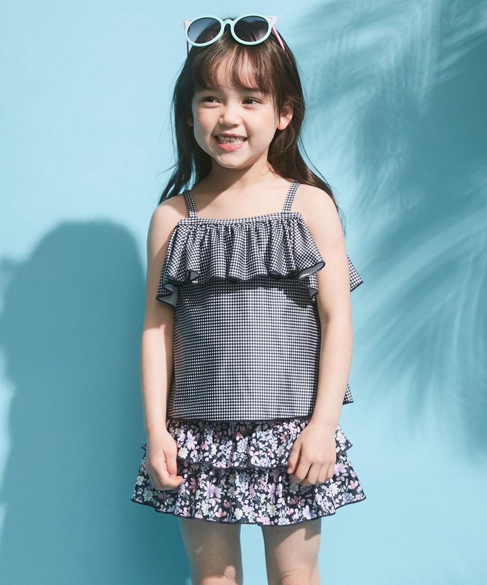 ギンガムチェック 花柄セパレート水着 Any Fam Kids ファッション通販 公式通販 オンワード クローゼット ギンガムチェック 花柄セパレート水着 Any Fam Kids ファッション通販 公式通販 オンワード クローゼット