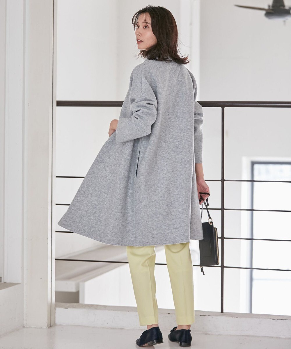 23区 L コンプレストパイル コーディガン 