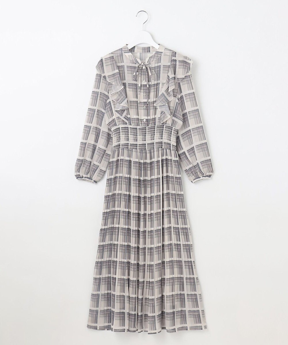 Feroux 【洗える】プリーツ ワンピース 