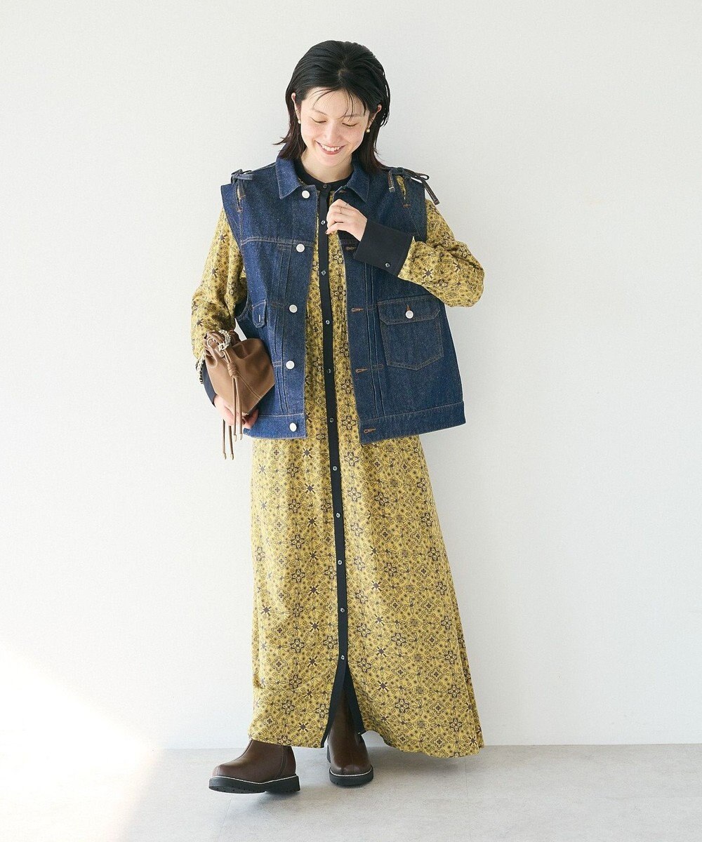 CRAFT STANDARD BOUTIQUE デニムリボンベスト 