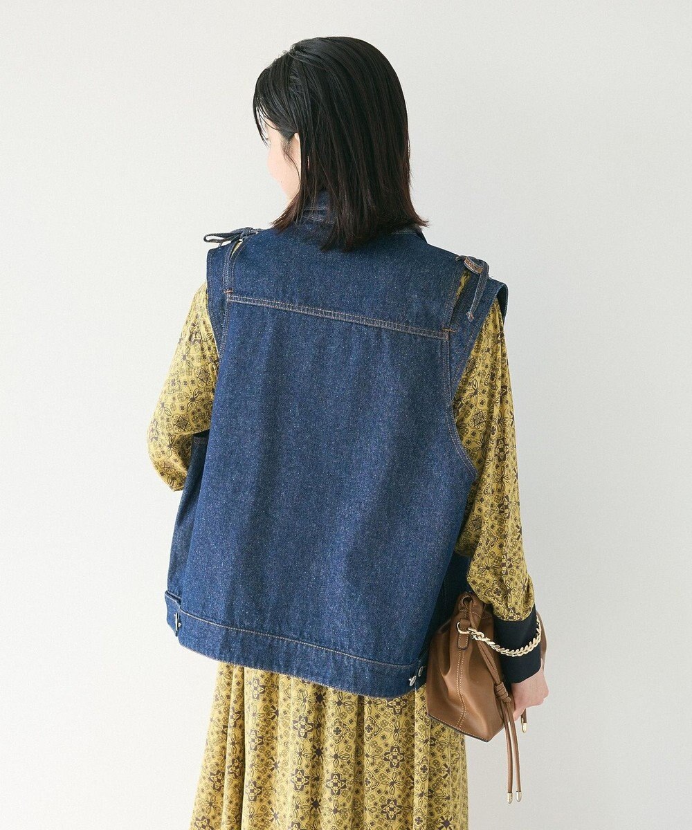 CRAFT STANDARD BOUTIQUE デニムリボンベスト 