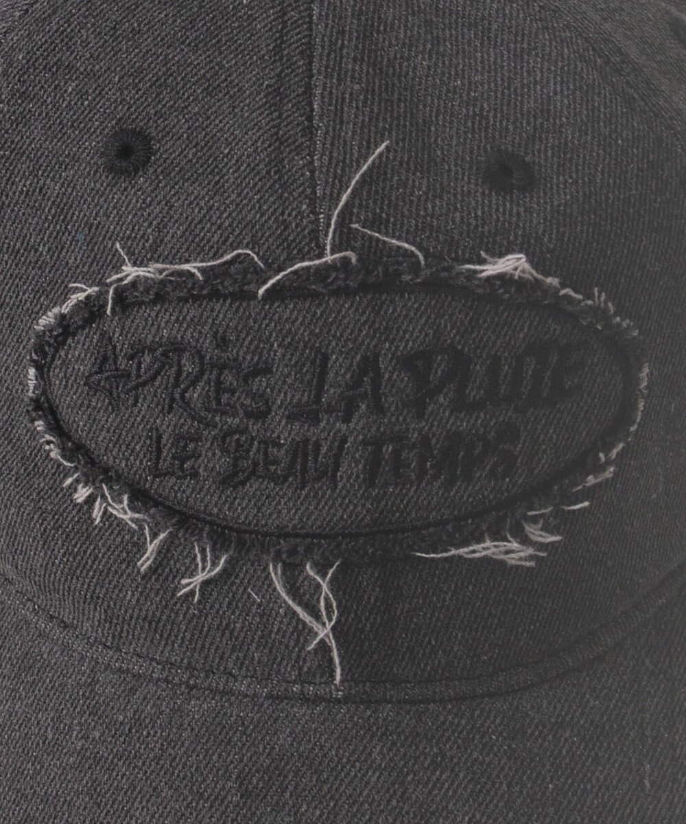 WEGO サークルフリンジロゴデニムキャップ 