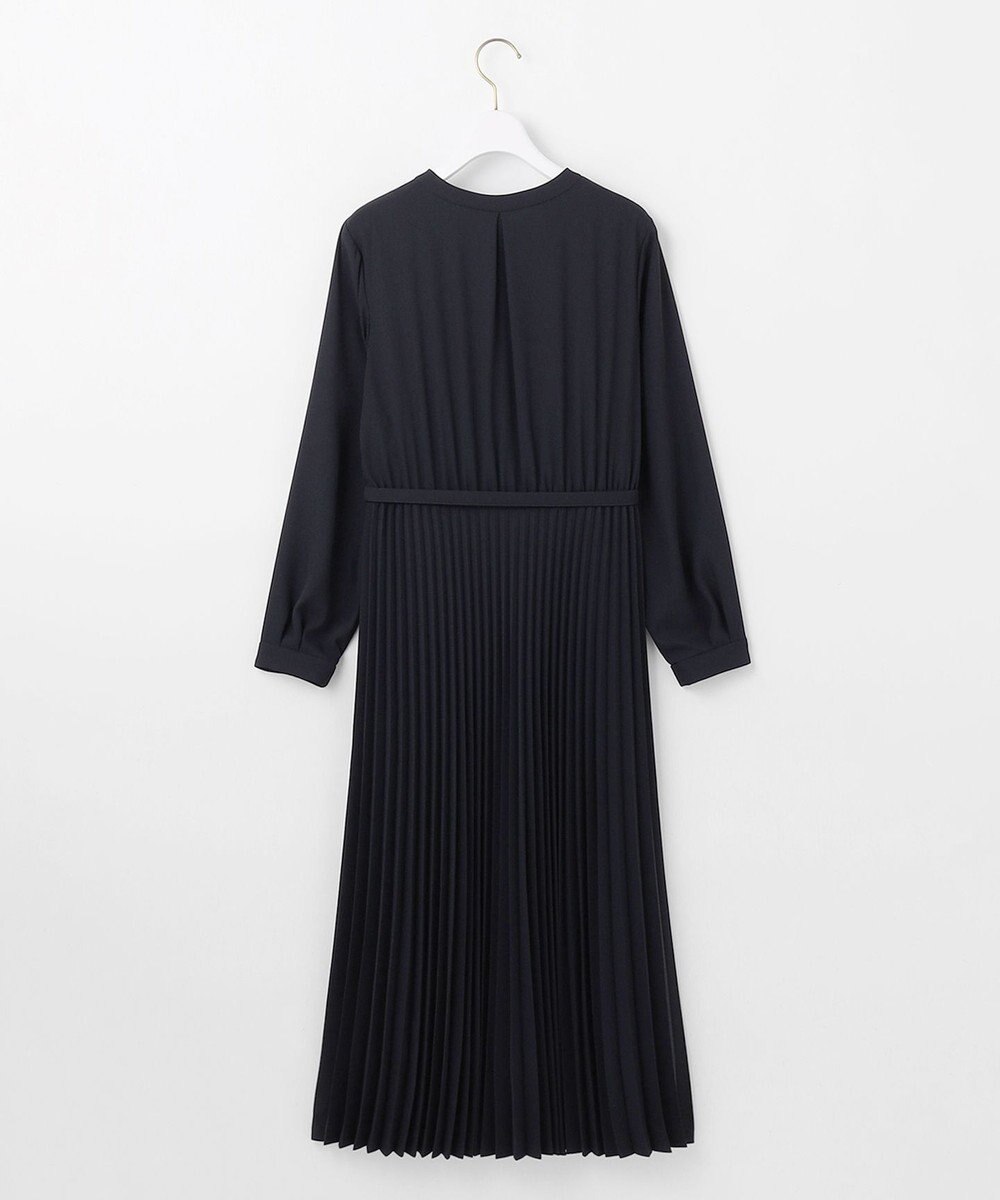 ANY SIS L 【洗える】ノーブルプリーツ ワンピース 