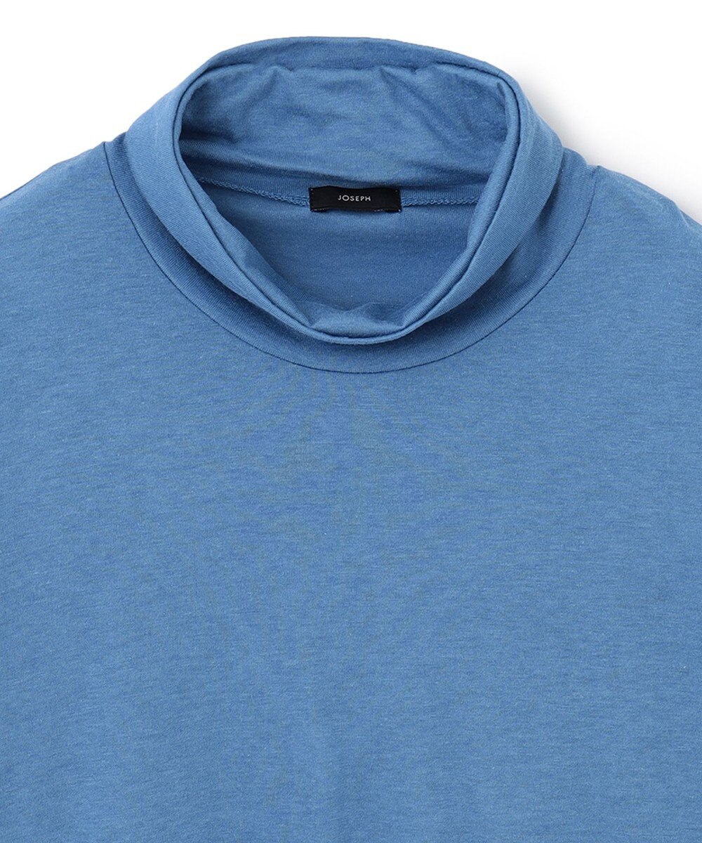 JOSEPH HOMME コットンモダールジャージー　タートルネックカットソー 