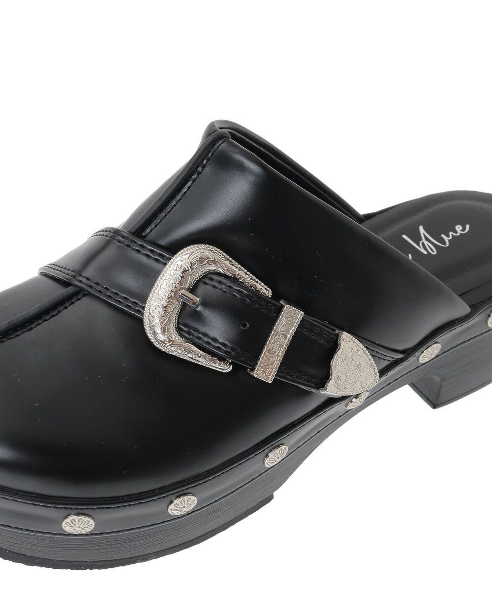 Green Parks ・ｒｉｃｈ　ｂｌｕｅ　ウェスタンクロッグ 