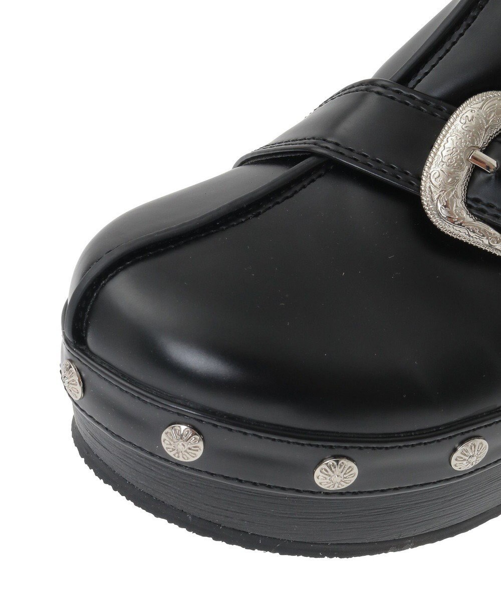 Green Parks ・ｒｉｃｈ　ｂｌｕｅ　ウェスタンクロッグ 